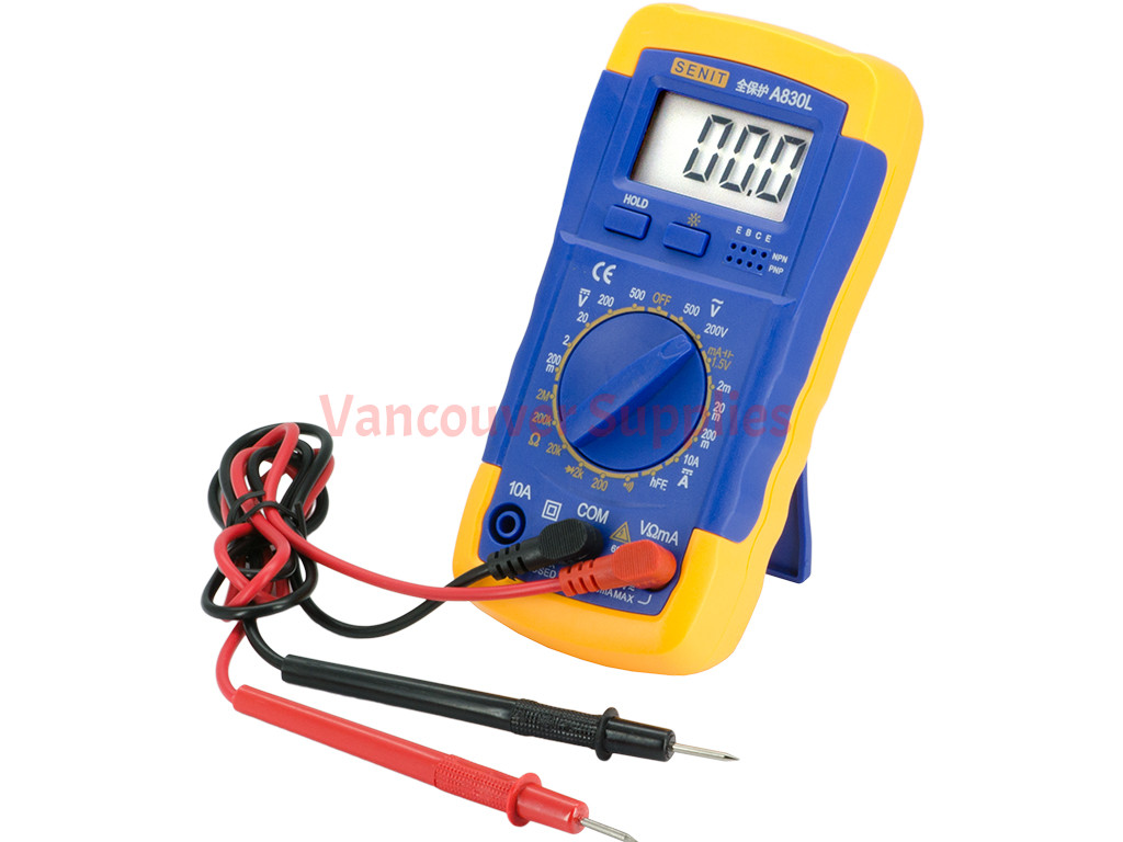 Digital Multitester Ammeter Voltmeter Multimeter AC/DC Diod